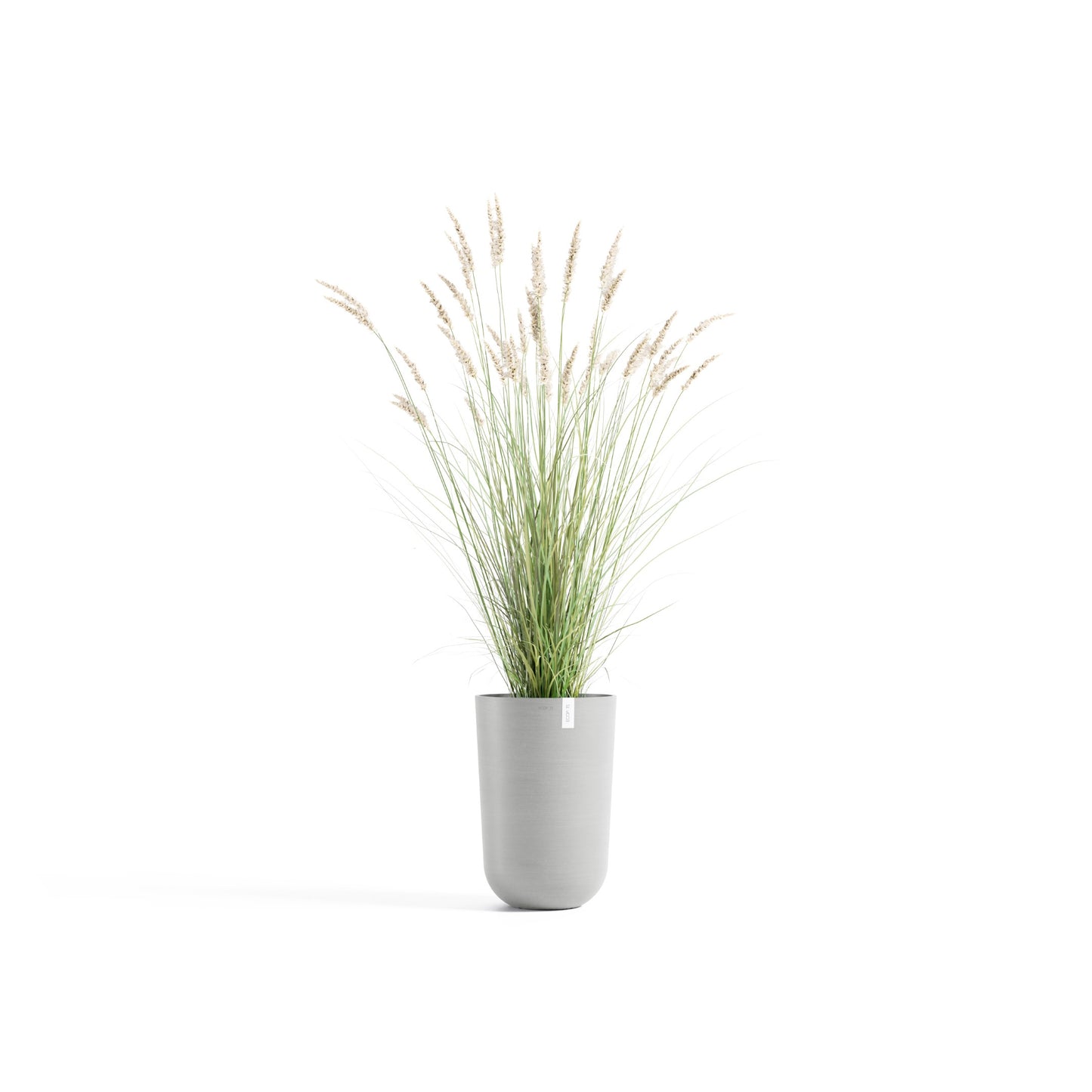 Kruka Oslo hög 52cm vit grå