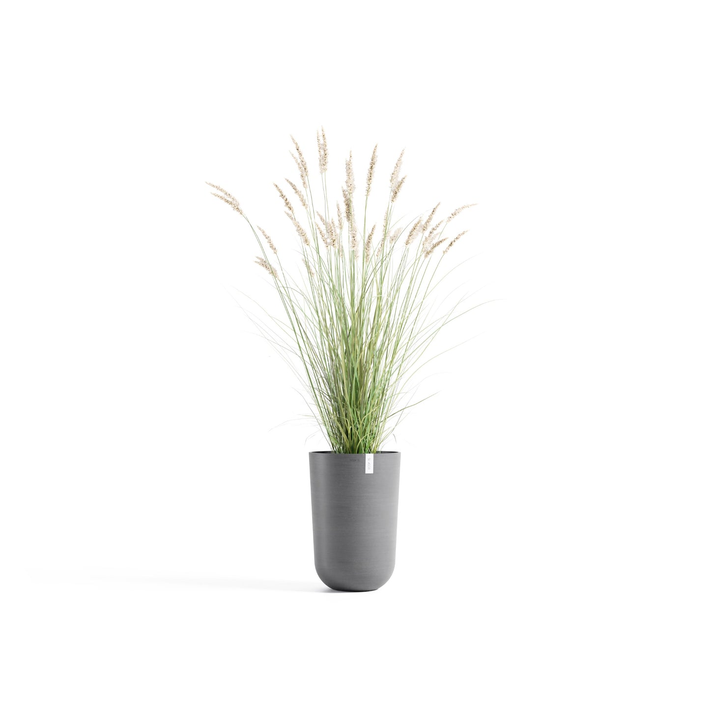 Kruka Oslo hög 52cm grå