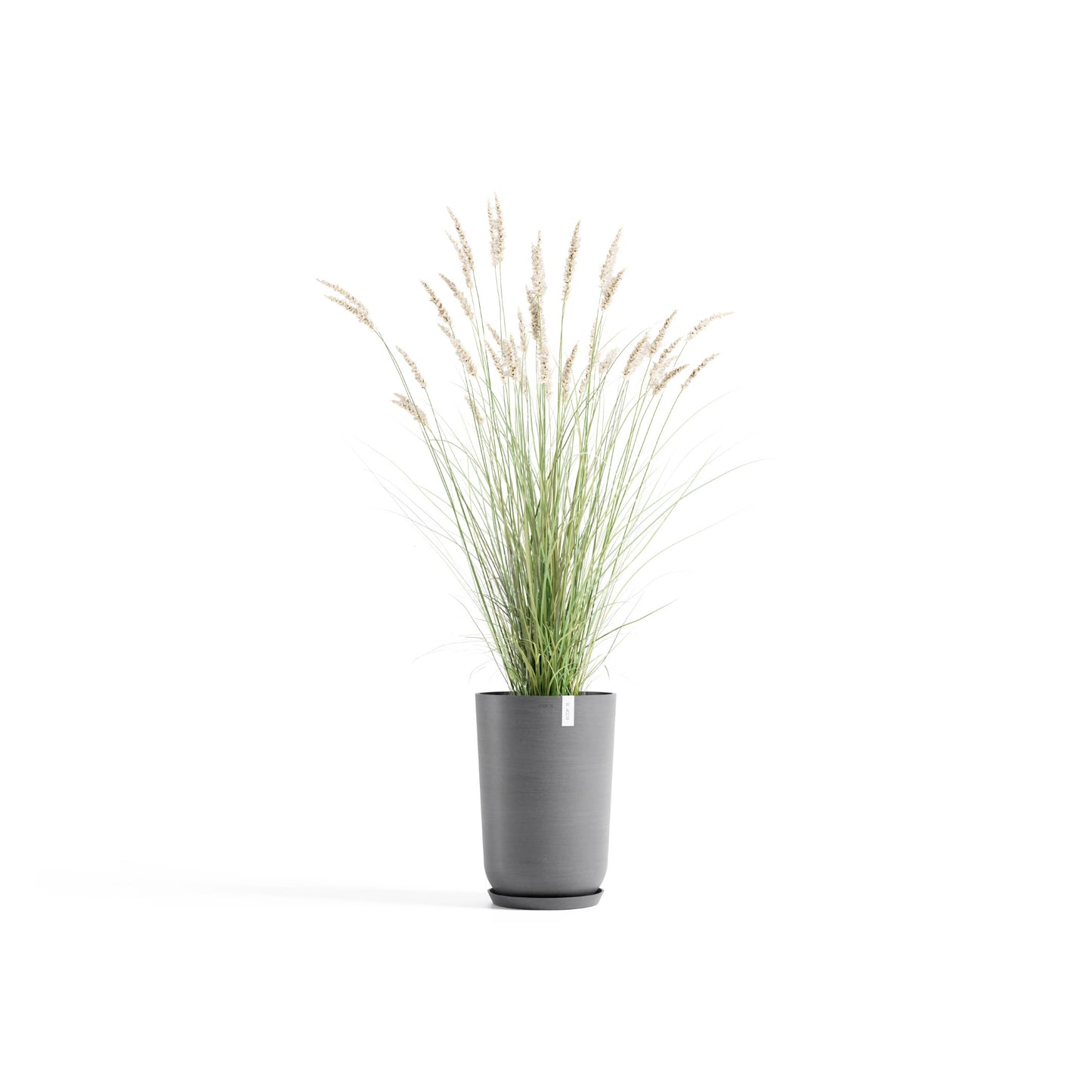 Kruka Oslo hög 52cm grå