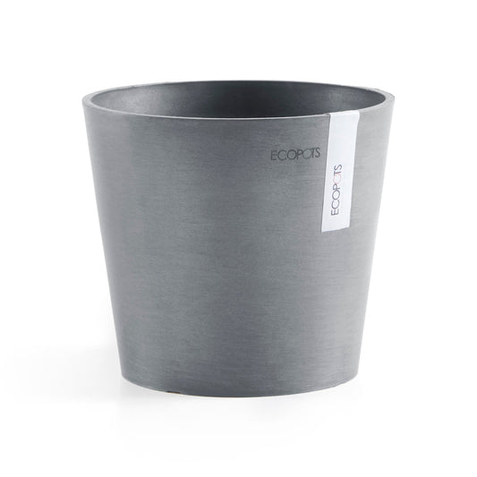 Kukkaruukku - Ecopots - Amsterdam 17cm siniharmaa - Ecopotskauppa - Uuden aikakauden kukkaruukku