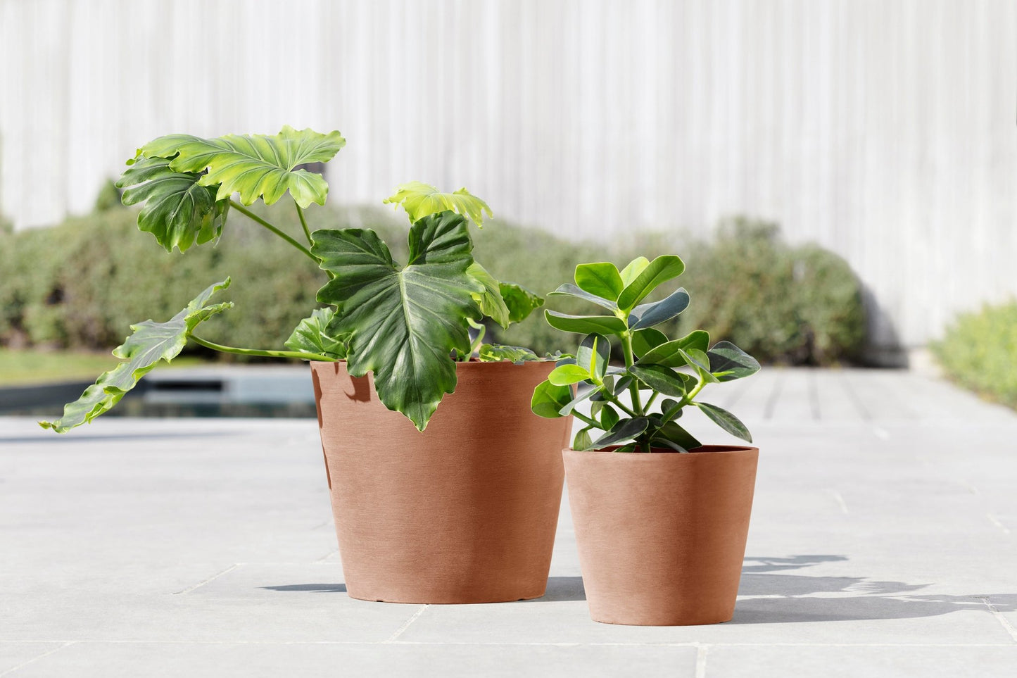 Kukkaruukku - Ecopots - Amsterdam 20cm terracotta - Ecopots - Uuden aikakauden kukkaruukku kierrätysmateriaalista