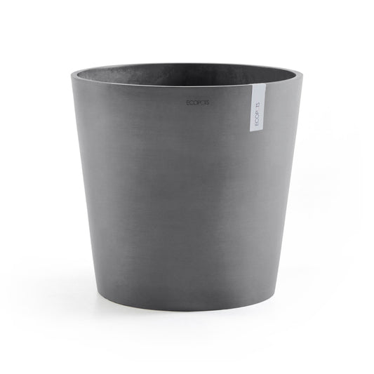 Kukkaruukku - Ecopots - Amsterdam 50cm harmaa - Ecopotskauppa - Uuden aikakauden kukkaruukku