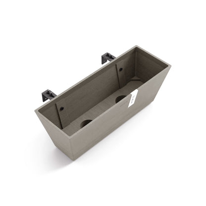 Kukkaruukku Bruge ripustettava 50cm taupe