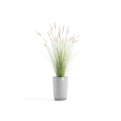 Kruka Oslo hög 52cm vit grå