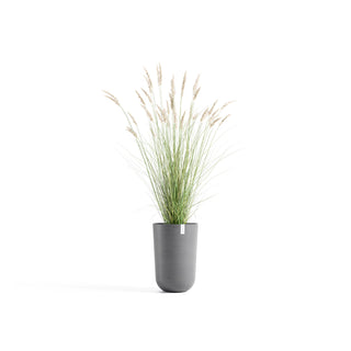 Kruka Oslo hög 52cm grå