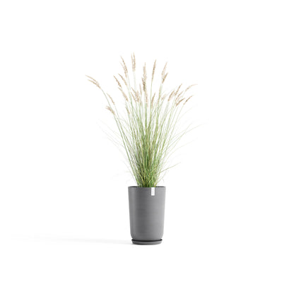 Kruka Oslo hög 52cm grå