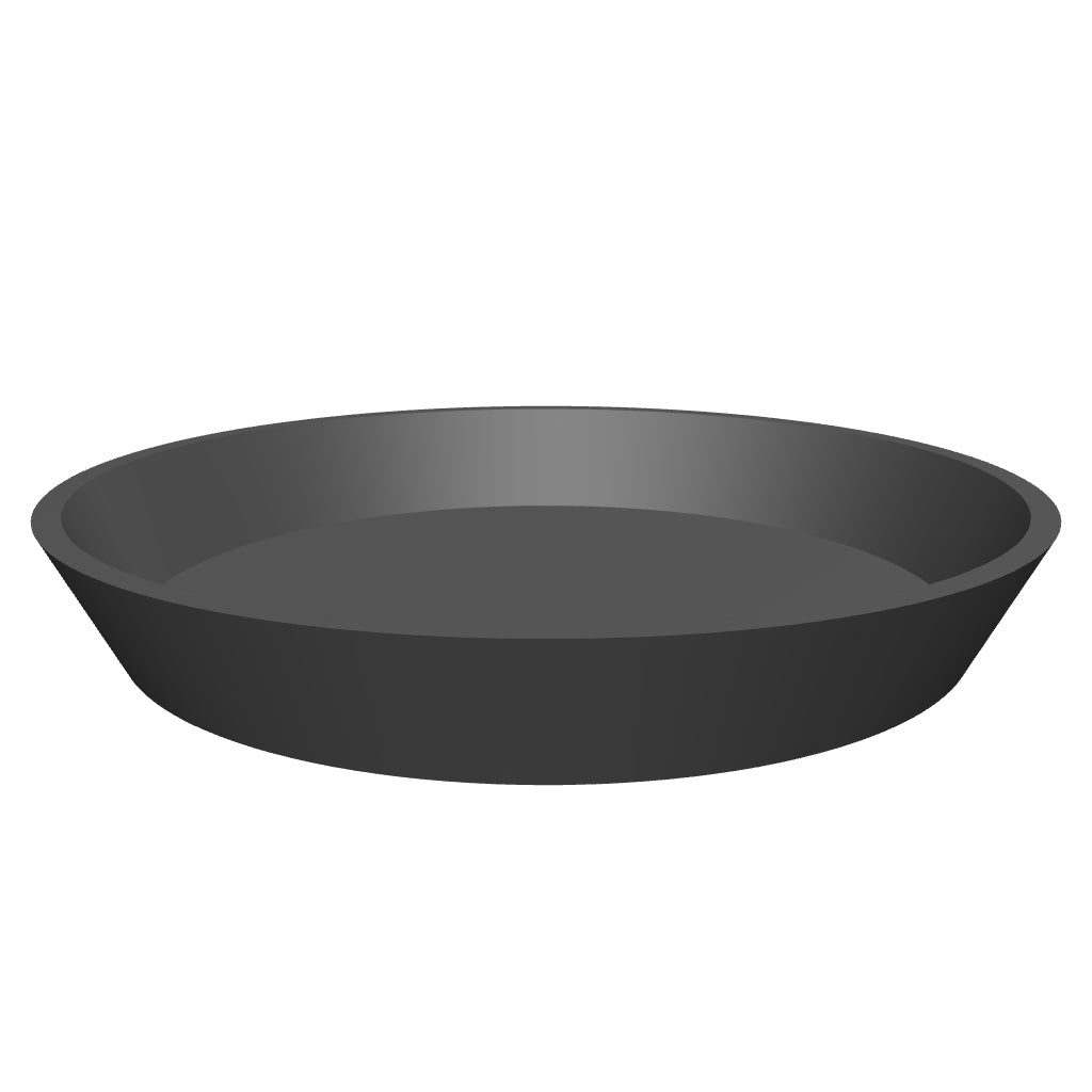 Aluslautanen Amsterdam 20cm tummanharmaa – 3D-malli
