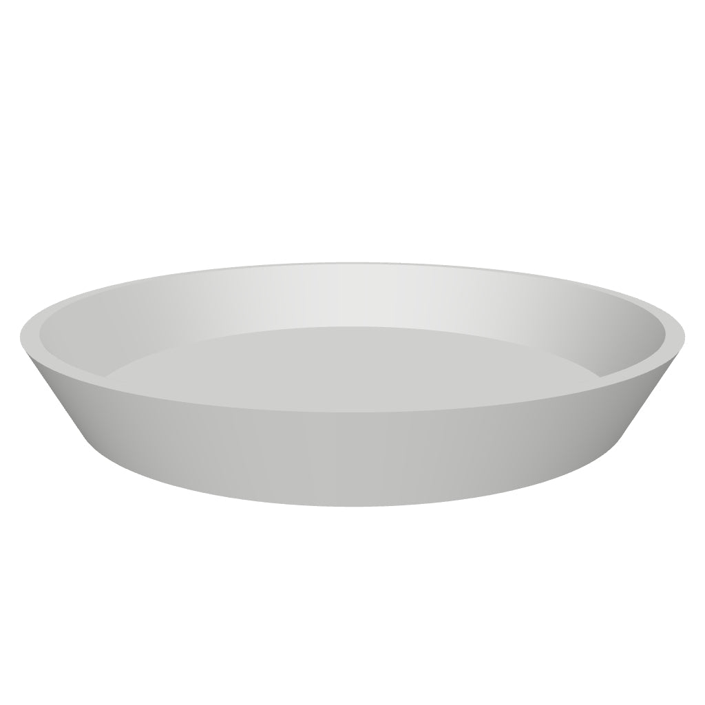 Aluslautanen Amsterdam 20cm valkoharmaa – 3D-malli