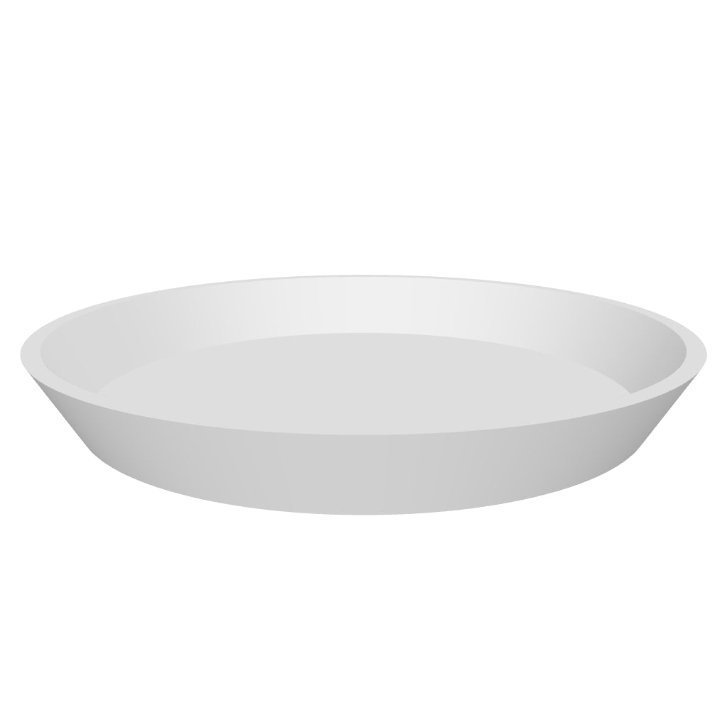 Aluslautanen Amsterdam 25cm valkoinen – 3D-malli