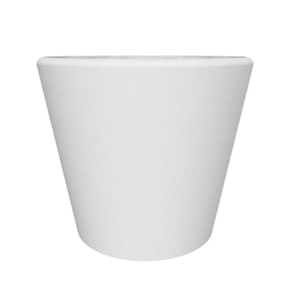 Kukkaruukku Amsterdam 20cm valkoharmaa – 3D-malli