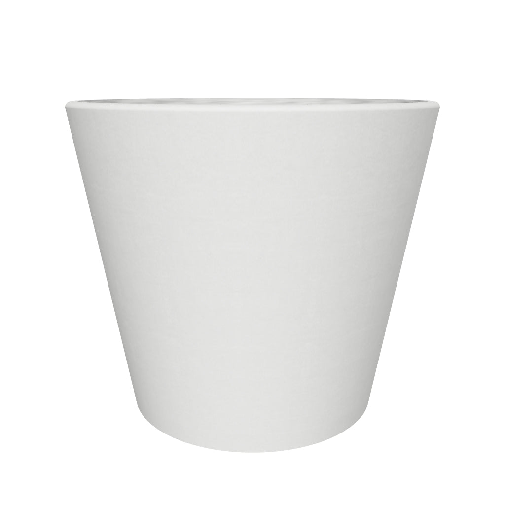 Kukkaruukku Amsterdam 40cm valkoharmaa – 3D-malli