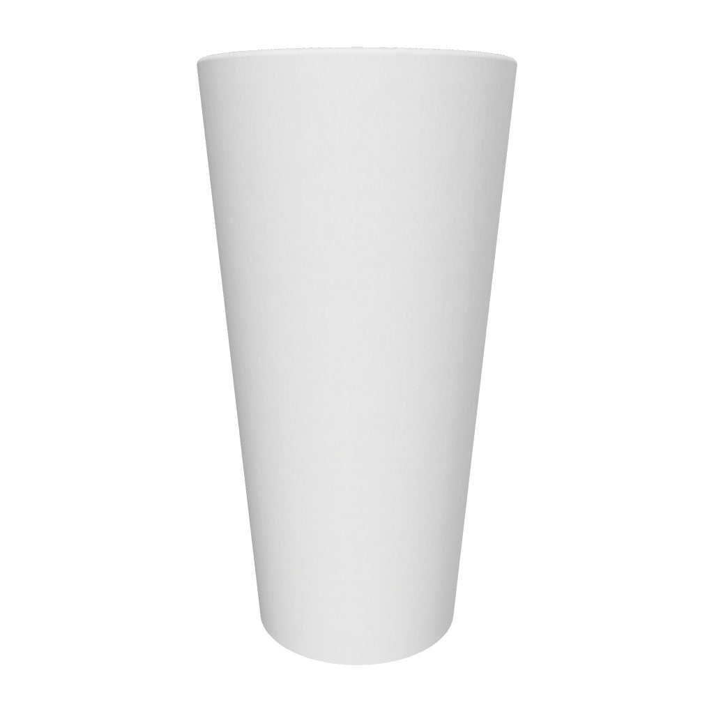 Kukkaruukku Amsterdam keskikorkea 66cm valkoharmaa – 3D-malli