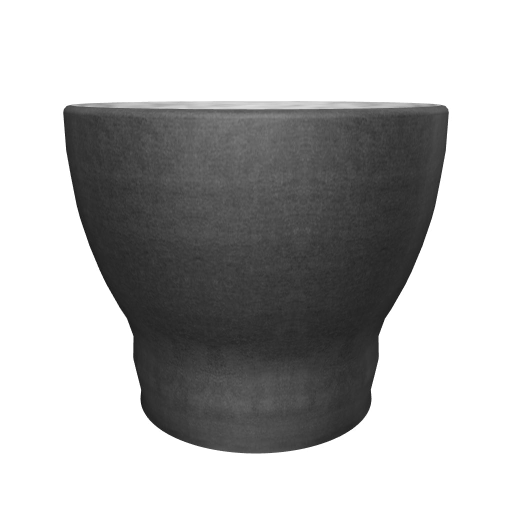 Kukkaruukku Antwerpen 30cm tummanharmaa – 3D-malli