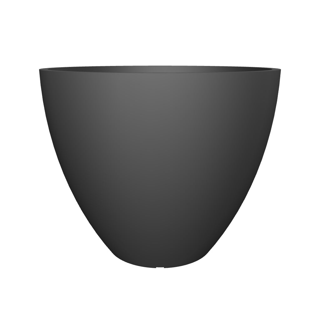 Kukkaruukku Antwerpen 30cm tummanharmaa – 3D-malli