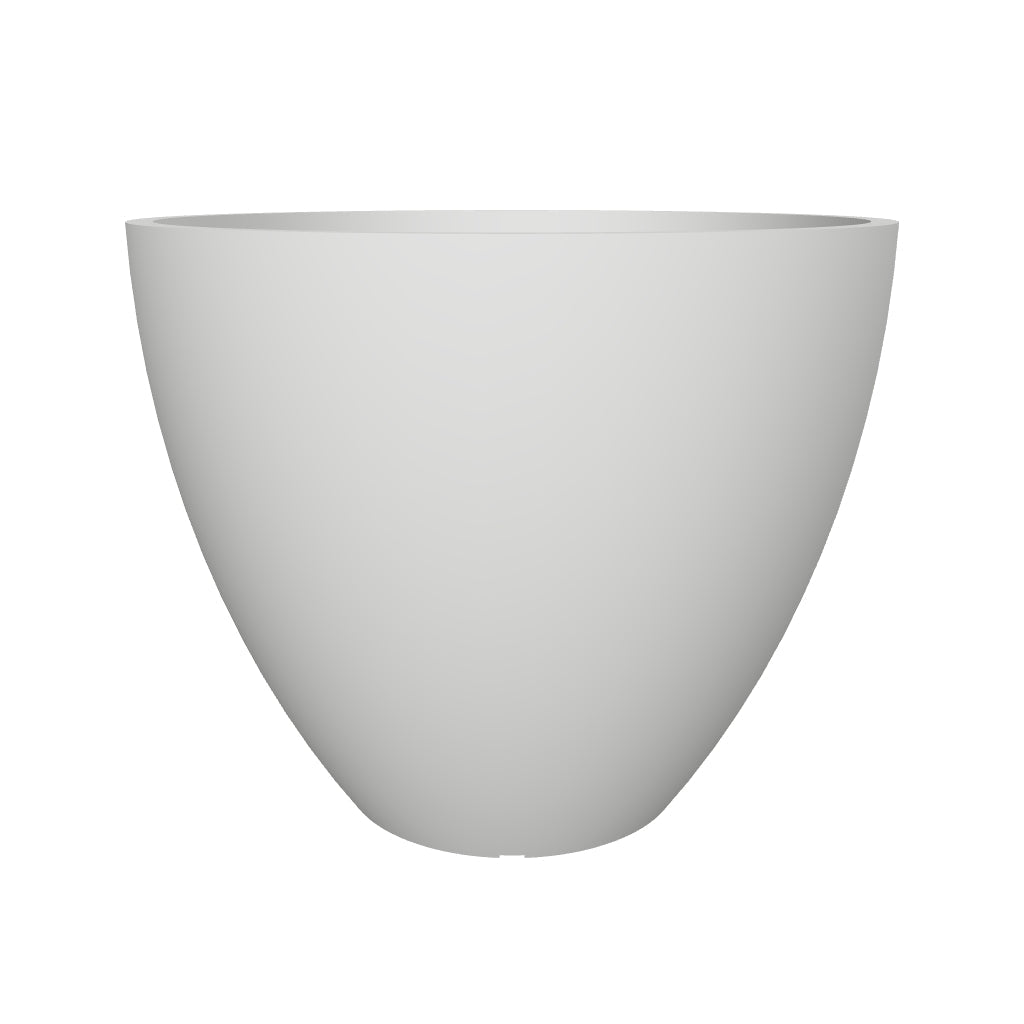 Kukkaruukku Antwerpen 30cm valkoharmaa – 3D-malli