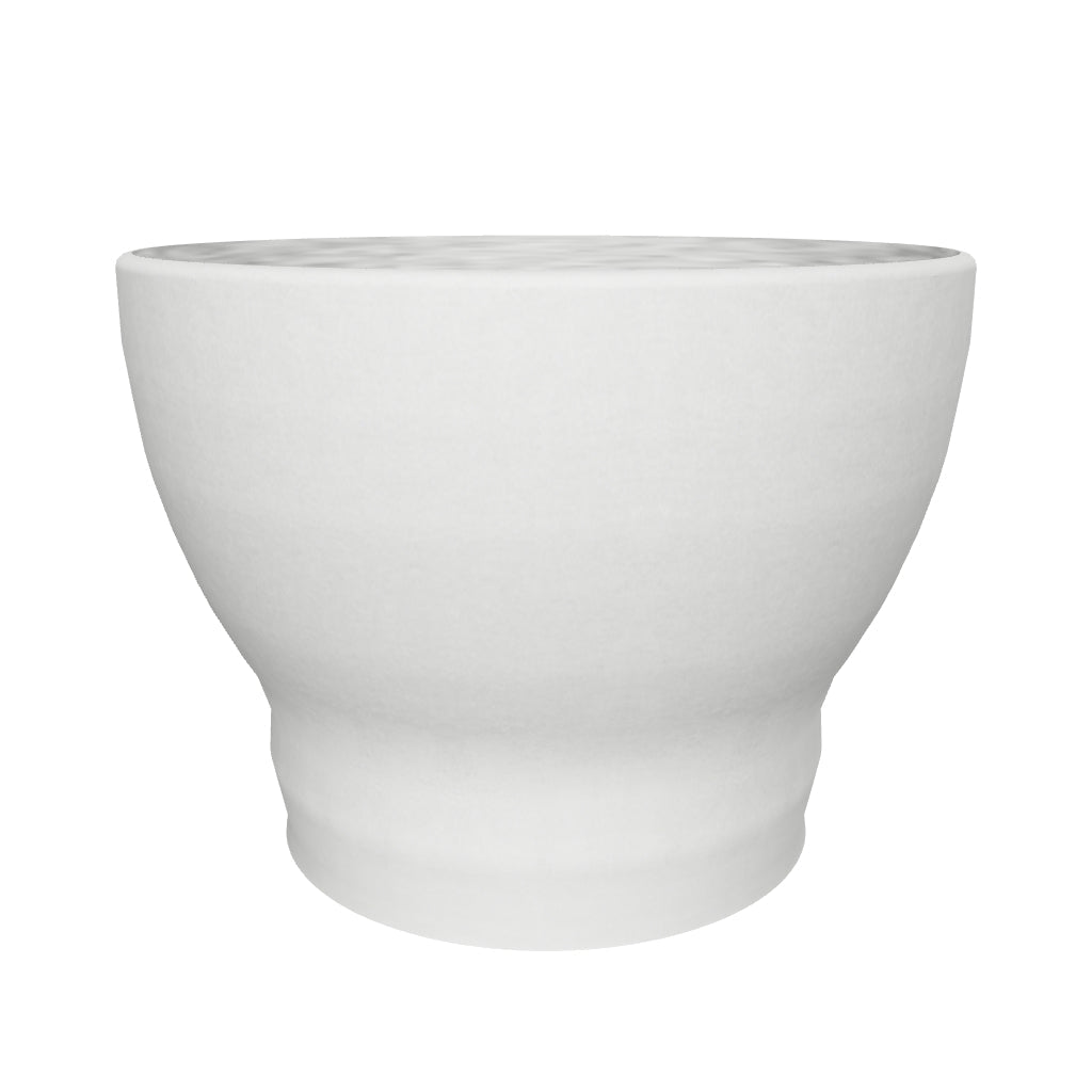 Kukkaruukku Antwerpen 40cm valkoharmaa – 3D-malli