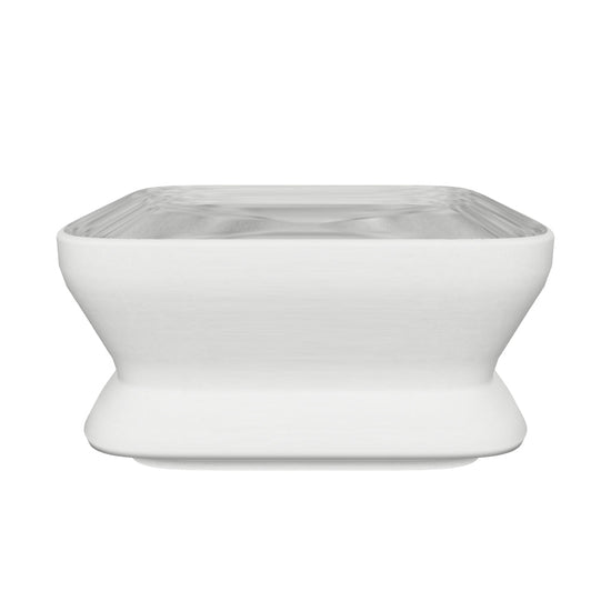 Kukkaruukku Berliini 25cm valkoharmaa – 3D-malli
