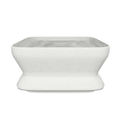 Kukkaruukku Berliini 25cm valkoharmaa – 3D-malli