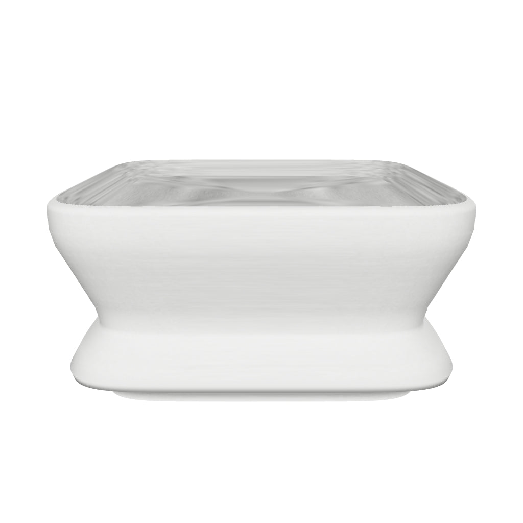 Kukkaruukku Berliini 30cm valkoharmaa – 3D-malli