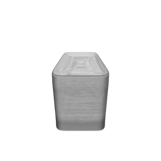 Kukkaruukku Bruge 55cm harmaa – 3D-malli