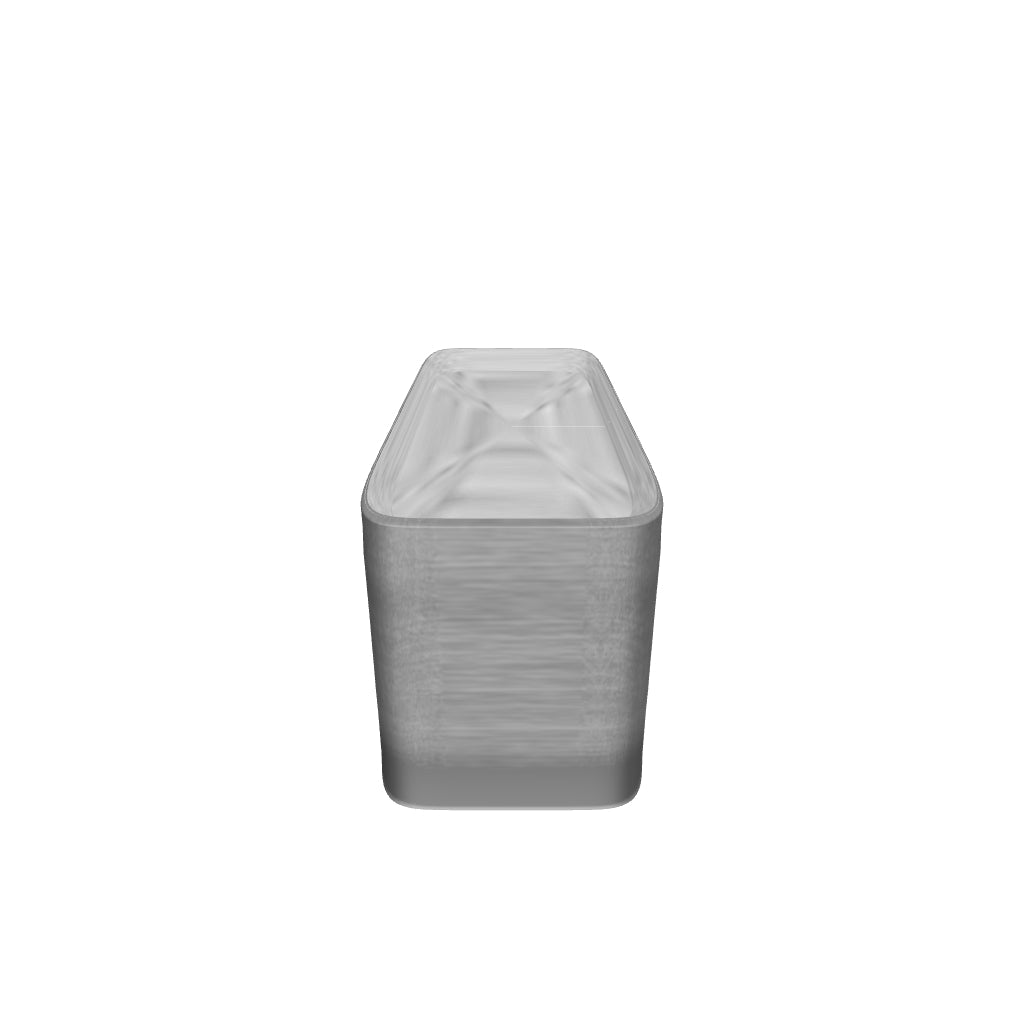 Kukkaruukku Bruge 80cm harmaa – 3D-malli