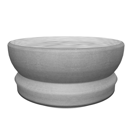 Kukkaruukku Brysseli 25cm harmaa – 3D-malli