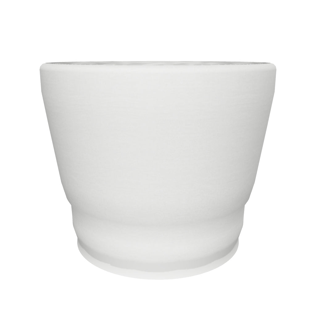 Kukkaruukku Oslo 19cm valkoharmaa – 3D-malli