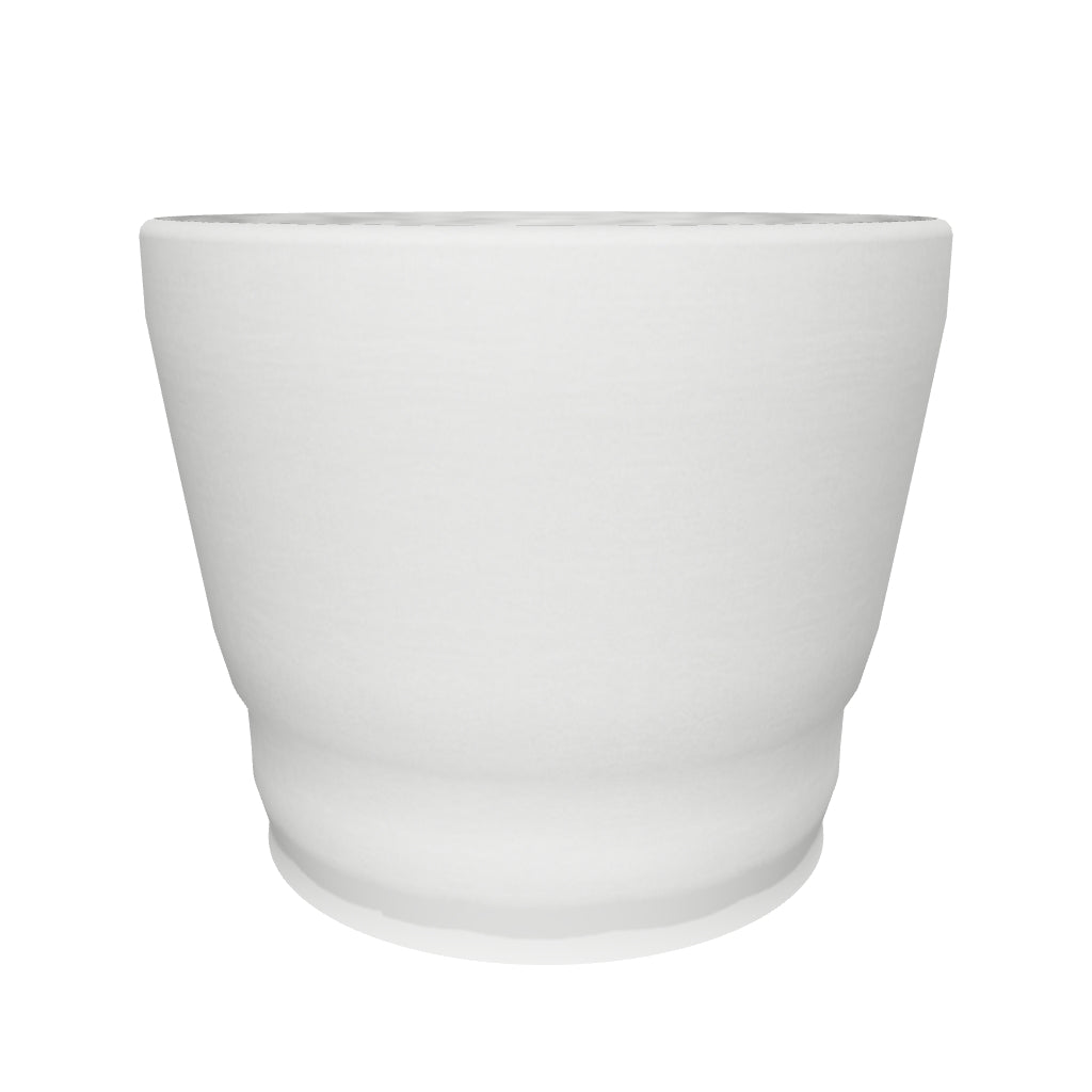 Kukkaruukku Oslo 25cm valkoharmaa – 3D-malli
