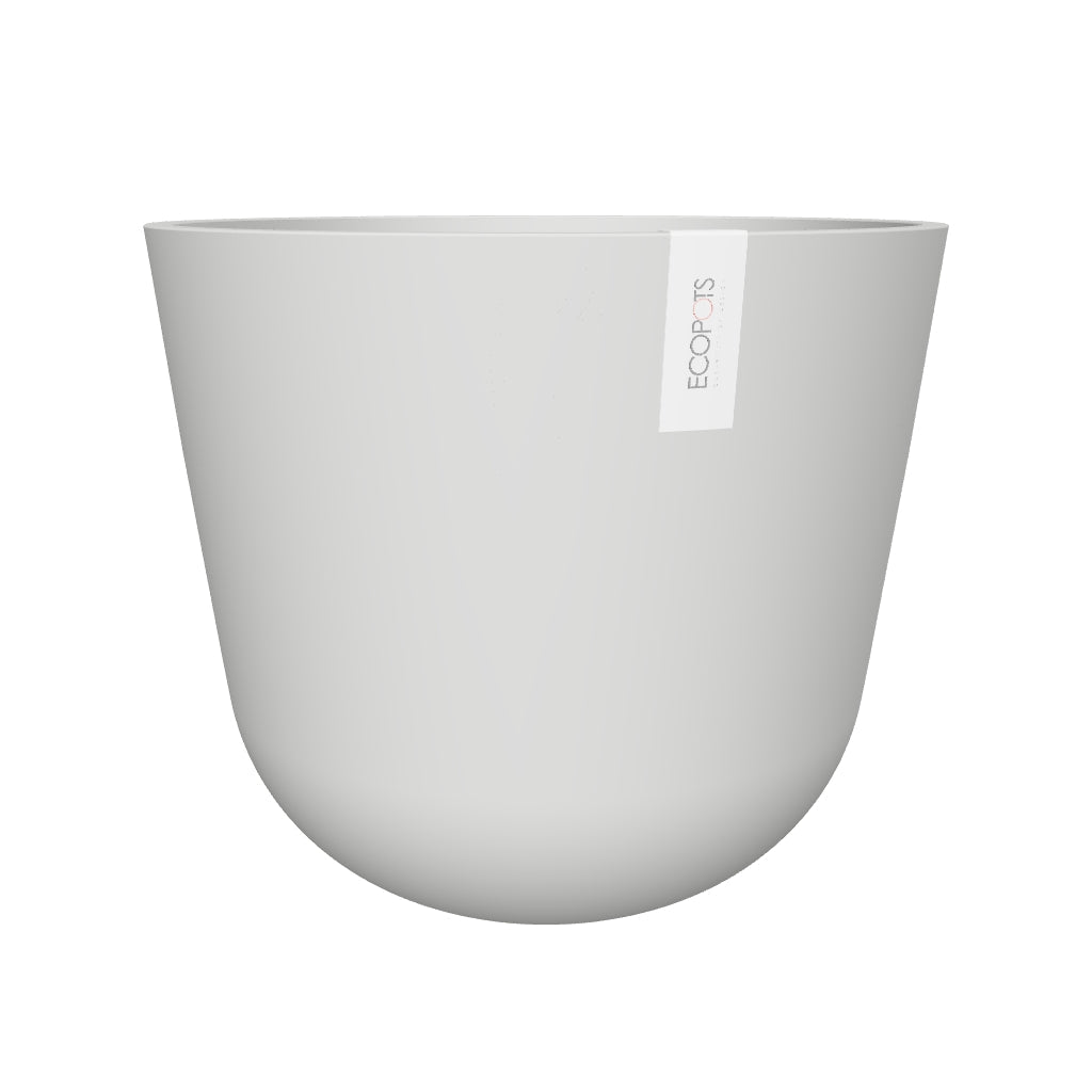 Kukkaruukku Oslo 25cm valkoharmaa – 3D-malli