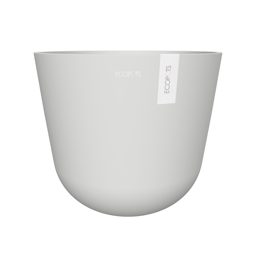 Kukkaruukku Oslo 35cm valkoharmaa – 3D-malli