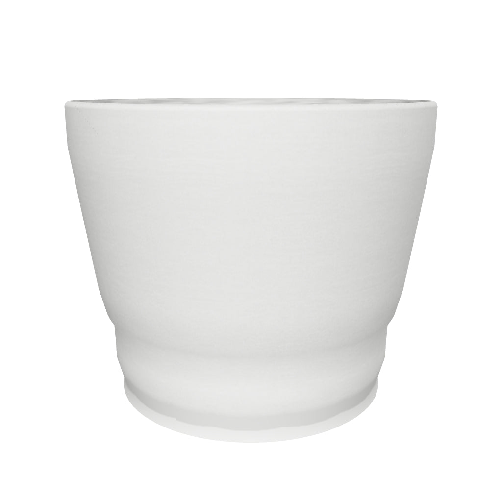 Kukkaruukku Oslo 45cm valkoharmaa – 3D-malli