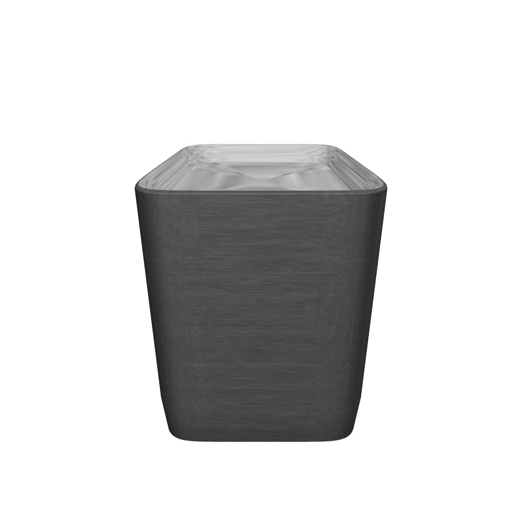Kukkaruukku Pariisi 100cm tummanharmaa – 3D-malli
