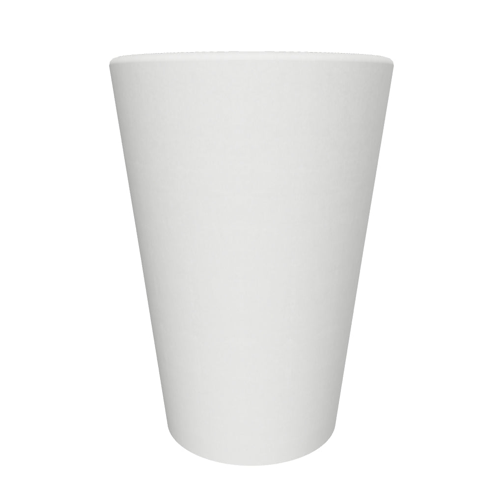 Kukkaruukku Pisa 17,5cm valkoharmaa – 3D-malli