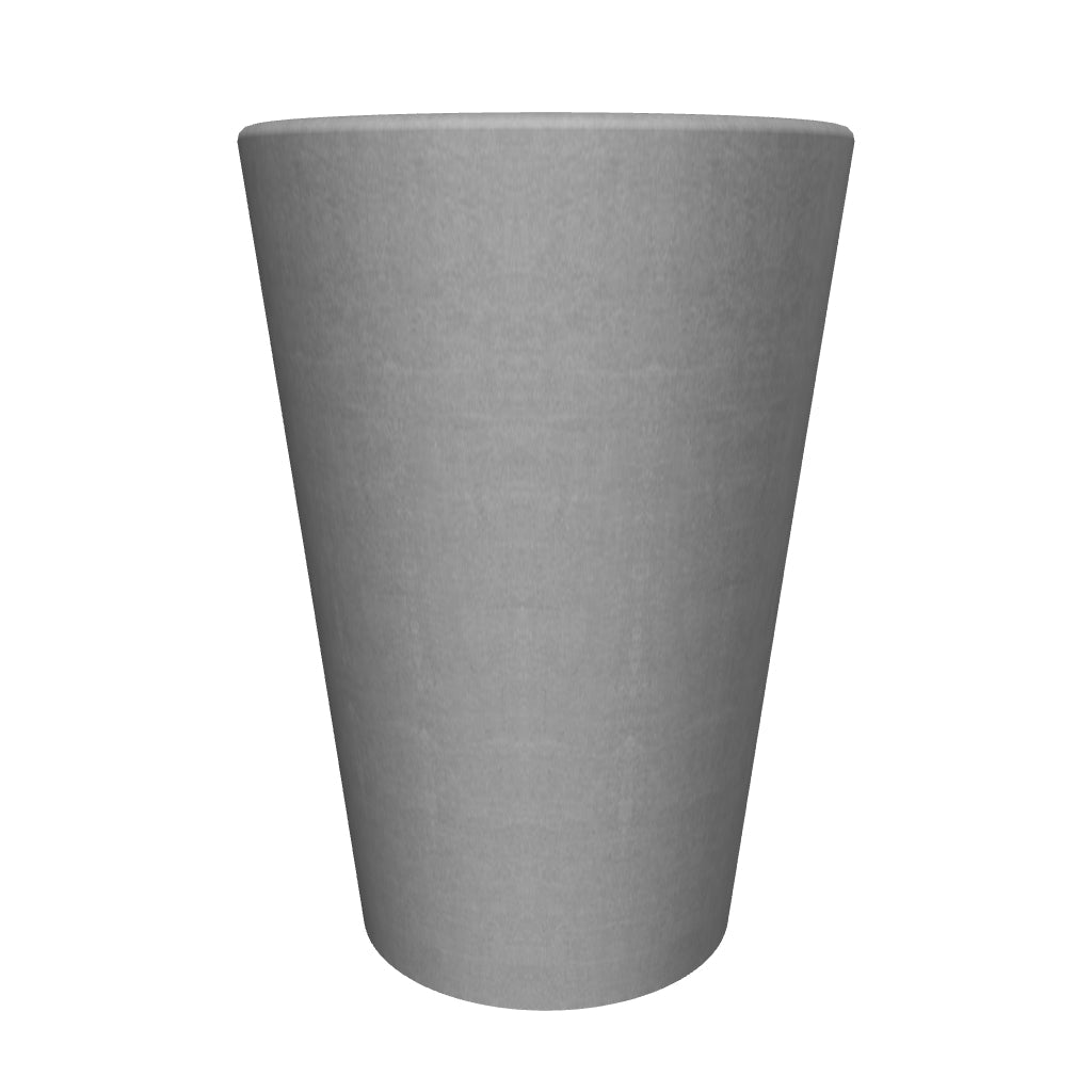 Kukkaruukku Pisa 21cm harmaa – 3D-malli