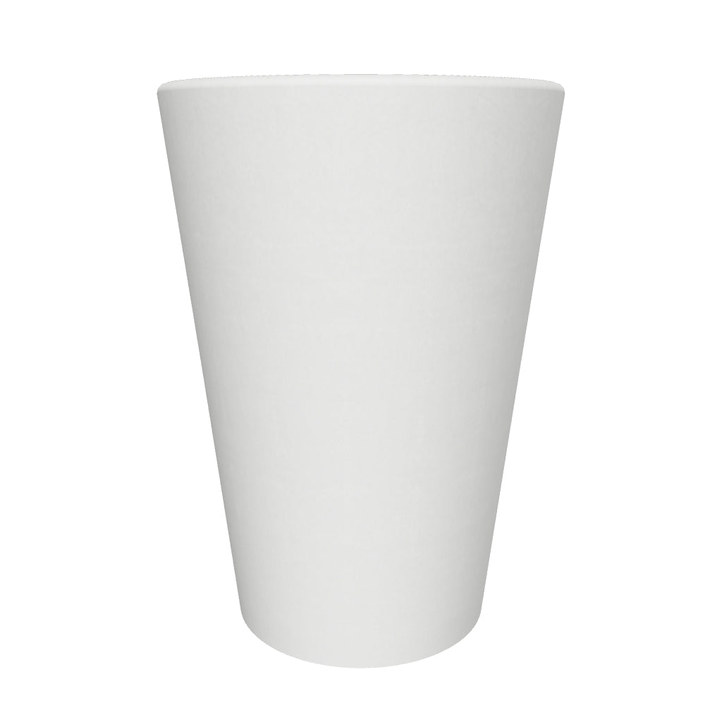 Kukkaruukku Pisa 21cm valkoharmaa – 3D-malli