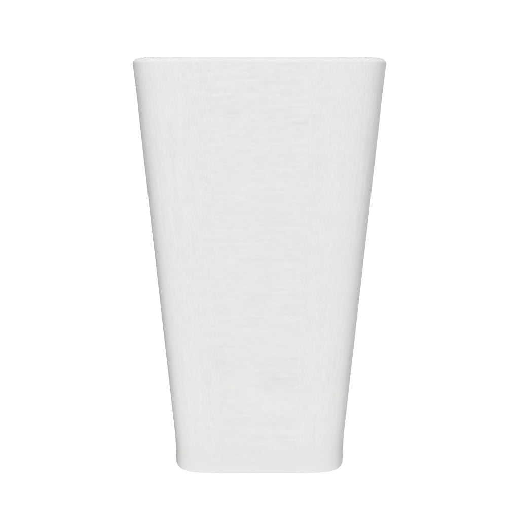 Kukkaruukku Rotterdam keskikorkea 56cm valkoharmaa – 3D-malli