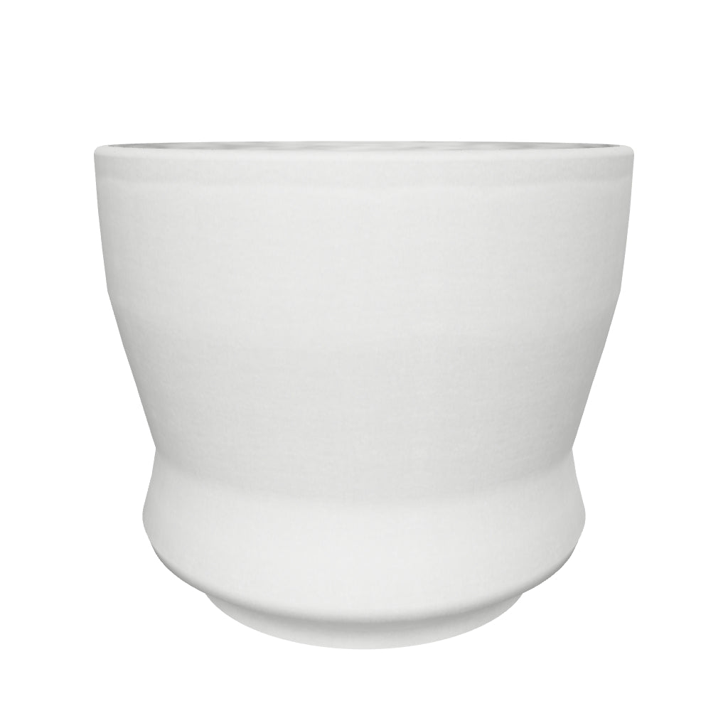 Kukkaruukku Sankara 40cm valkoharmaa – 3D-malli