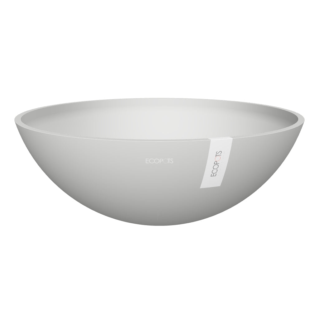Kukkaruukku Vienna 50cm valkoharmaa – 3D-malli