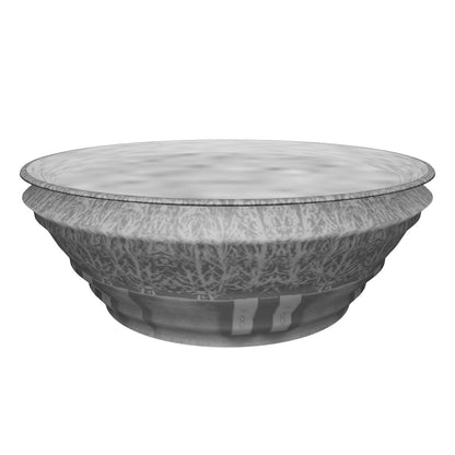 Kukkaruukku Vienna 70cm harmaa – 3D-malli