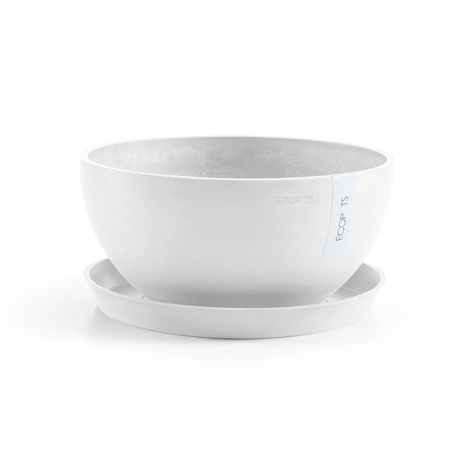 Krukfat Amsterdam 30cm vit