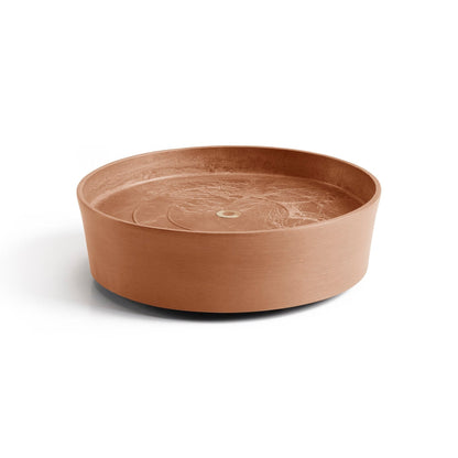 Aluslautanen Amsterdam pyörillä 30cm terracotta