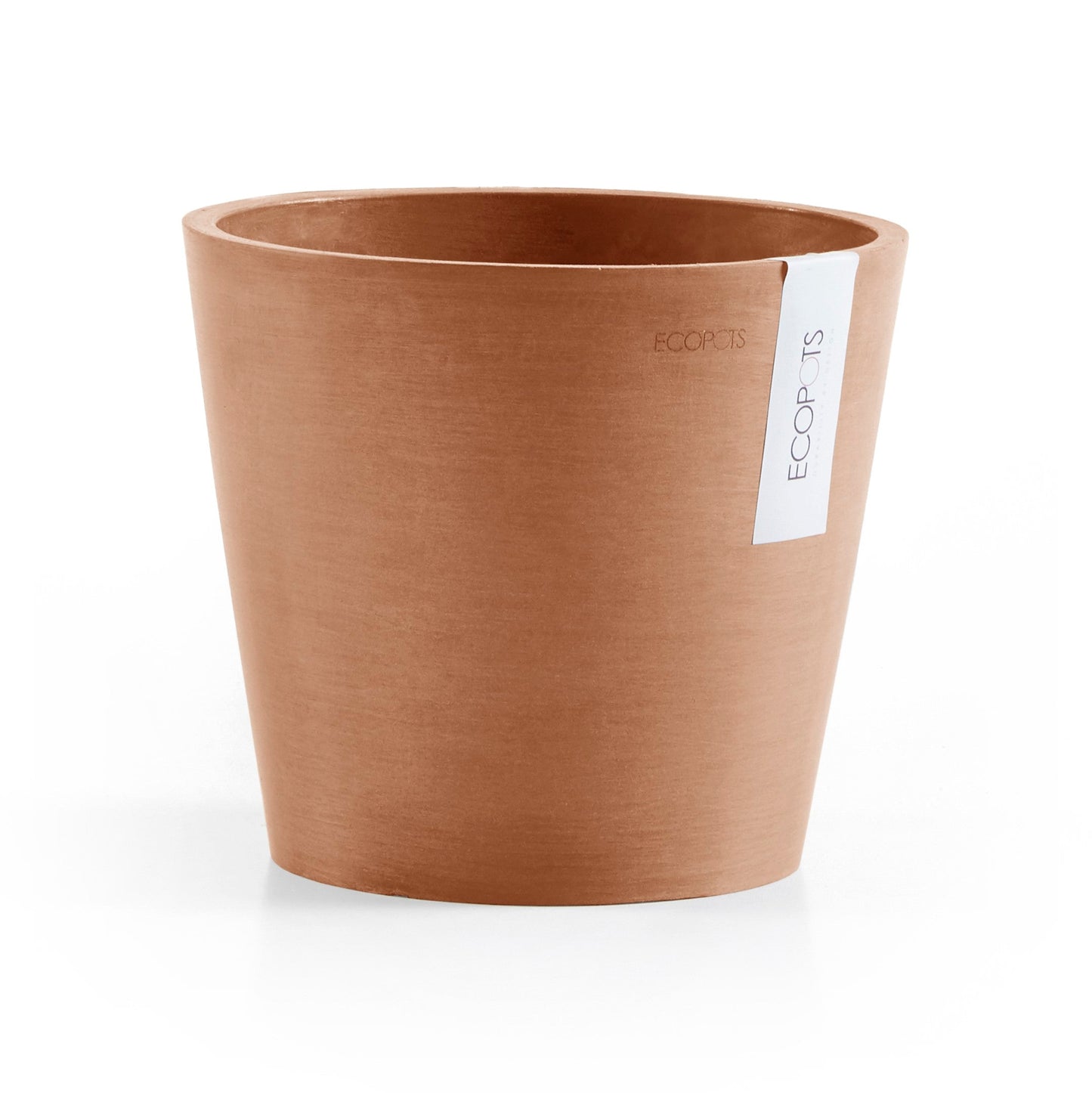 Kukkaruukku - Ecopots - Amsterdam 20cm terracotta - Ecopotskauppa - Uuden aikakauden kukkaruukku