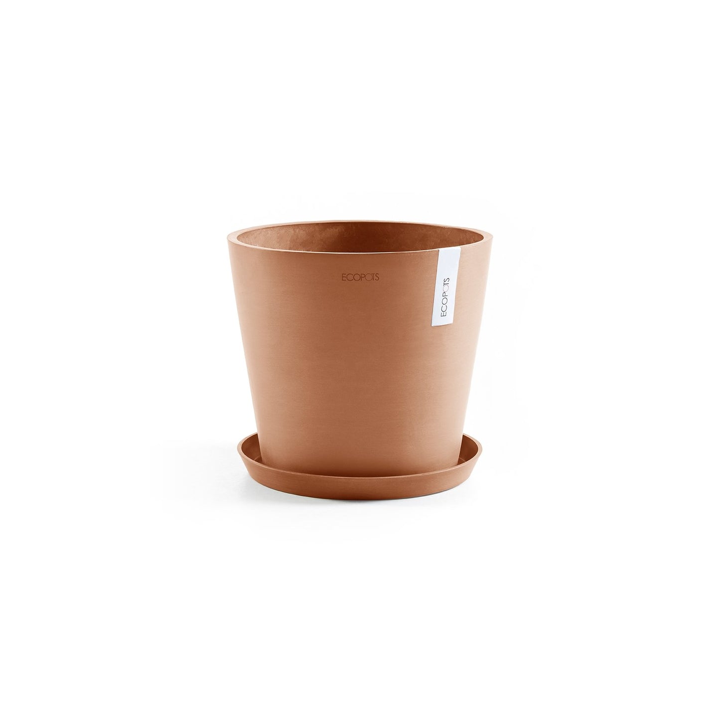 Kukkaruukku - Ecopots - Amsterdam 25cm terracotta - Ecopotskauppa - Uuden aikakauden kukkaruukku