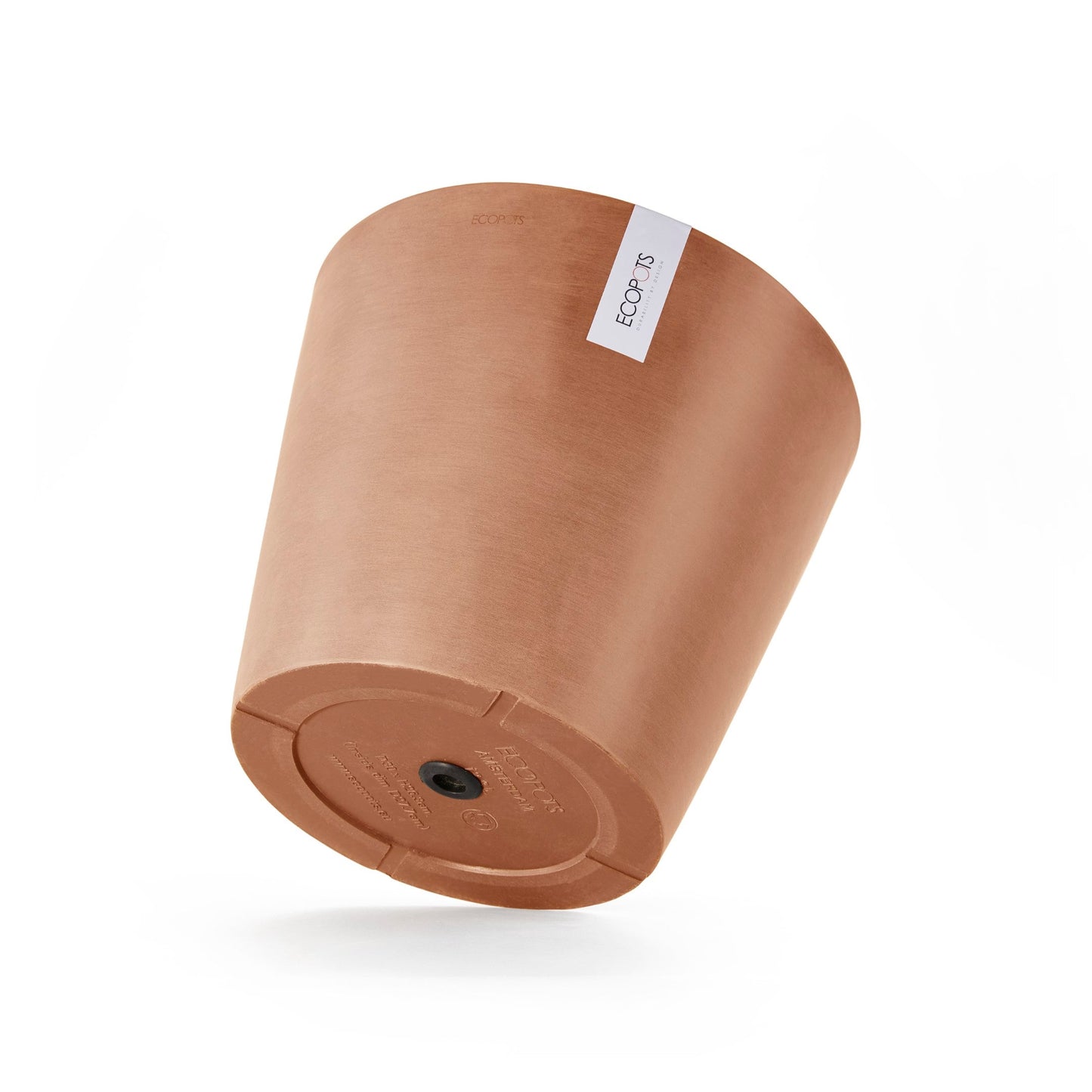 Kukkaruukku - Ecopots - Amsterdam 40cm terracotta - Ecopotskauppa - Uuden aikakauden kukkaruukku