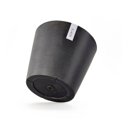 Kukkaruukku - Ecopots - Amsterdam 40cm tummanharmaa - Ecopotskauppa - Uuden aikakauden kukkaruukku