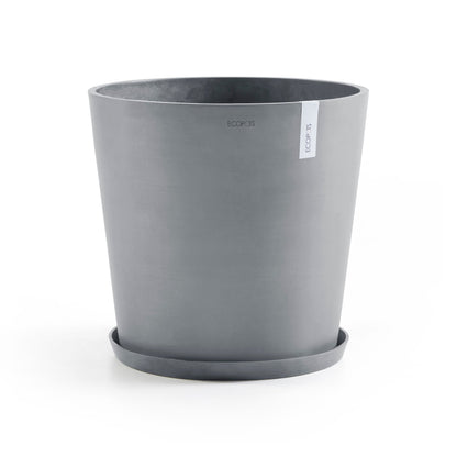 Kukkaruukku - Ecopots - Amsterdam 50cm siniharmaa - Ecopotskauppa - Uuden aikakauden kukkaruukku