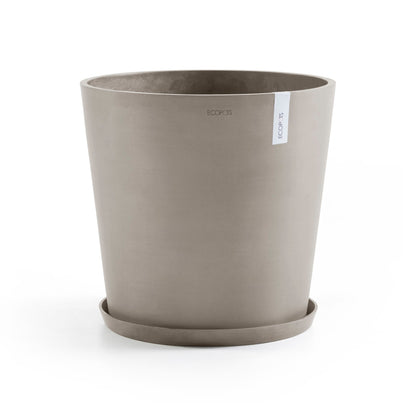 Kukkaruukku - Ecopots - Amsterdam 50cm taupe - Ecopotskauppa - Uuden aikakauden kukkaruukku