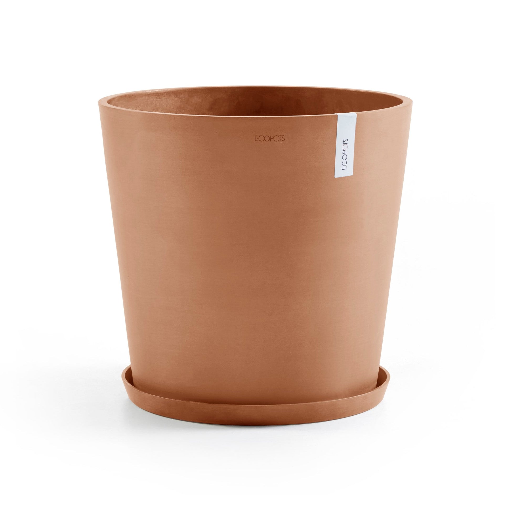 Kukkaruukku - Ecopots - Amsterdam 50cm terracotta - Ecopotskauppa - Uuden aikakauden kukkaruukku