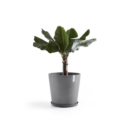 Kukkaruukku - Ecopots - Amsterdam 60cm harmaa - Ecopotskauppa - Uuden aikakauden kukkaruukku