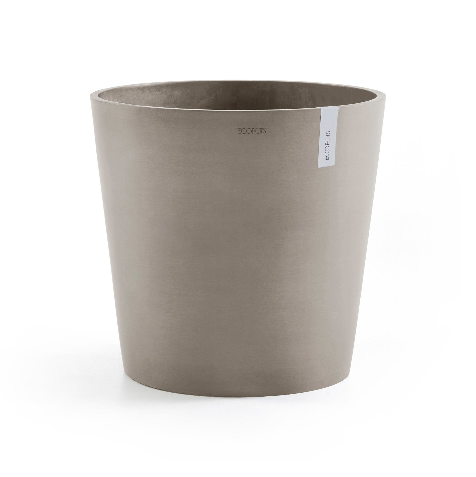 Kukkaruukku - Ecopots - Amsterdam 60cm taupe - Ecopotskauppa - Uuden aikakauden kukkaruukku